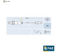 FAE 77101 Lambda Sensor for DAEWOO,OPEL,SUBARU,SUZUKI,VAUXHALL