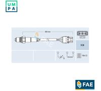 LAMBDA SENSOR 77117 FOR RENAULT ENCORE SUPER/5 25 LUTECIA EXTRA/Box/Body/MPV