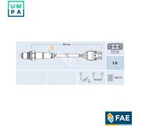 LAMBDA SENSOR 77117 FOR RENAULT ESPACE/II/Mk EXTRA/Box/Body/MPV EXPRESS 2.2L