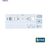LAMBDA SENSOR 77139 FOR SKODA OCTAVIA/Combi VW PANEL/II/Box/Body/MPV VAN/CADDY
