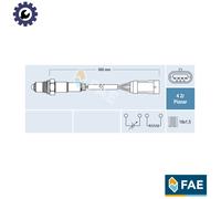 LAMBDA SENSOR 77153 FOR RENAULT D7F710/722/746/726 1.1L 4cyl CLIO II