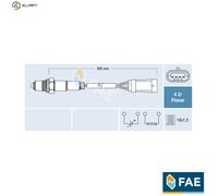 LAMBDA SENSOR 77153 FOR RENAULT D7F710/722/746/726 1.1L 4cyl CLIO II