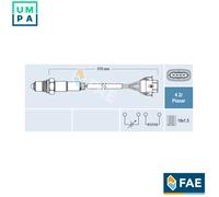 LAMBDA SENSOR 77154 FOR OPEL ASTRA/J/H/GTC/CLASSIC/Caravan/Hatchback/TwinTop