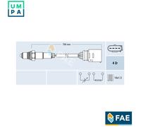 FAE 77205 Lambda sensor