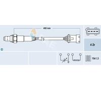 Lambda sensor 77211 FAE for PEUGEOT CITROËN
