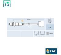 LAMBDA SENSOR 77261 FOR MAZDA FAMILIA/VI ETUDE ALLEGRO/MK/VIII 323/PROTEGE/Mk