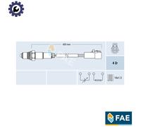 LAMBDA SENSOR 77305 FOR MAZDA FORD IKON/V FIESTA/IV/Mk DHG/DHF 1.2L 4cyl 121 III