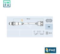 LAMBDA SENSOR 77373 FOR VOLVO B4184S3/4184S 1.7L B 4164 S 1.6L B 4184 S2 1.8L