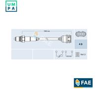 FAE 77373 Lambda sensor