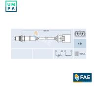 FAE 77396 Lambda sensor