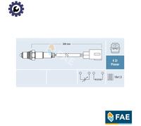 LAMBDA SENSOR 77454 FOR PEUGEOT TOYOTA DAIHATSU CITROEN CFB /CFA 1.0L 3cyl 107