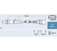 FAE Lambda sensor 77458 - For VW Passat/CC/Sedan/Grande Magotan & Skoda (CDVA 3.6L 6cyl)