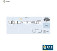 LAMBDA SENSOR 77459 FOR VW SEAT AUDI A4/S4 A6/Allroad/S6 AQQ/AUB/AFK/AHW 1.4L A6