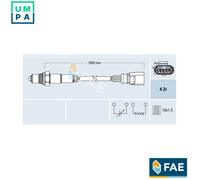 LAMBDA SENSOR 77459 FOR VW SEAT AUDI A4/S4 A6/Allroad/S6 AQQ/AUB/AFK/AHW 1.4L A6