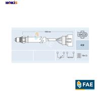 LAMBDA SENSOR FOR AUDI A3 A4 A6 FAE 77460