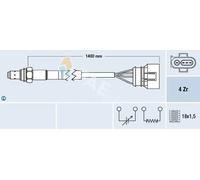 LAMBDA SENSOR 77461 FOR VW CARAVELLE/EUROVAN/IV/Bus/TRANSPORTER/Mk PASSAT 2.3L