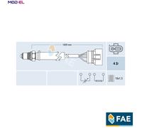 LAMBDA SENSOR 77461 FOR VW CARAVELLE/EUROVAN/IV/Bus/TRANSPORTER/Mk PASSAT 2.3L