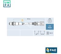LAMBDA SENSOR 77604 FOR LEXUS RX/III TOYOTA IQ 2GR-FE/FXE 3.5L 6cyl RX 1.0L IQ