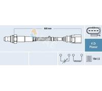 Lambda Sensor for AUDI SEAT SKODA FAE 77697