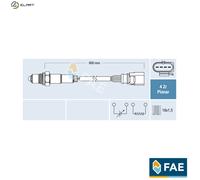 Lambda Sensor for AUDI SEAT SKODA FAE 77697