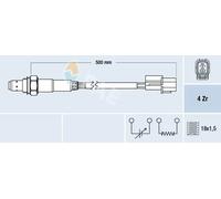FAE Lambda Sensor 77785 for Honda J35A8 3.5L 6cyl Legend IV