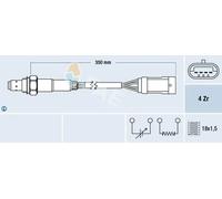 Lambda sensor after catalytic converter Diagnostic Probe 77152 FAE for RENAULT