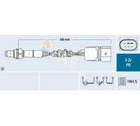 FAE Lambda Sensor 75038 - for SEAT Arosa (6H1) 1.4 2000-2004