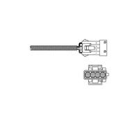 Lambda Sensor CITROËN FIAT OPEL PEUGEOT VAUXHALL C2,C8,207,306,307 ES10795-12b1