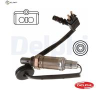 DELPHI ES10258-12B1 Lambda sensor