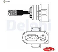LAMBDA SENSOR ES10980-12B1 FOR ADR/AJP 1.8L ADP/AHL/ARM 1.6L AEX/AFH 1.4L 4cyl
