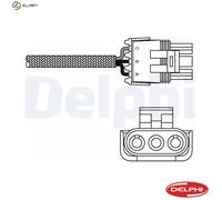 Delphi Lambda Sensor ES10996-12B1 - Finger Probe - Fits Opel Corsa A & Sintra 1.8L/2.0L