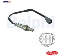 Delphi Lambda Sensor ES20118-12B1 Planar Probe - Fits Toyota & Lexus