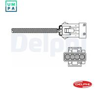 Delphi Lambda Sensor ES20255-12B1 Planar Probe – for Volvo, Saab, Porsche, Citroen, Peugeot