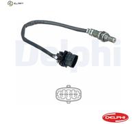 Delphi Lambda Sensor ES20491-12B1 - Planar Probe - Fits Chevrolet & Opel