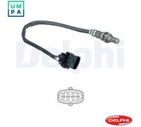 Delphi Lambda Sensor ES20491-12B1 - Planar Probe - Fits Chevrolet & Opel
