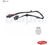 Delphi Lambda Sensor ES20645-12B1 – Planar Probe for Honda Jazz II / City IV 1.2–1.3L