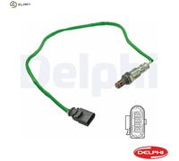 Delphi Oxygen Sensor ES21206-12B1 for VW Touran (5T1) 2015-2019