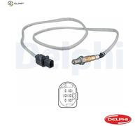 Lambda sensor Broadband oxygen sensor ES21275-12B1 DELPHI for BMW 3 Touring 5 6