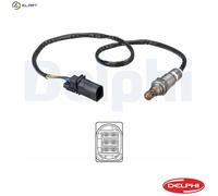 Lambda Sensor Delphi ES21303-12B1 Fits Opel Vauxhall Astra J Meriva Mokka Mokka