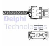 Lambda sensor Finger probe ES10990-12B1 DELPHI for OPEL VW RENAULT TOYOTA ALPINE