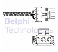 Lambda sensor Finger probe ES10996-12B1 DELPHI for OPEL CORSA A Hatchback SINTRA