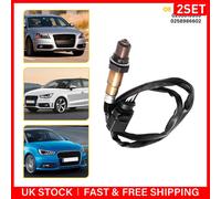 Lambda Sensor fits SEAT LEON 1P1 Post Cat 1.4 1.6 05 to 12 Oxygen Genuine Bosch