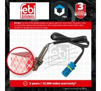 Lambda Sensor fits BMW 325 2.5 3.0 04 to 13 N52B25A Oxygen 11787512108 Febi New