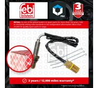 Lambda Sensor fits BMW 525 2.5 Pre Cat 00 to 10 Oxygen 11783413463 11787503441