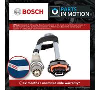 Lambda Sensor fits OPEL CORSA D, E Post Cat 1.0 1.2 1.4 09 to 19 Oxygen Bosch