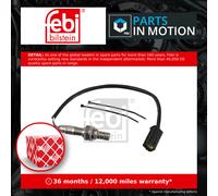 Lambda Sensor fits CHEVROLET SPARK M300 1.2 Post Cat 2010 on LMU Oxygen 96423429