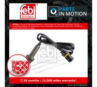 Lambda Sensor fits MERCEDES S320 W220 3.2 Pre Cat 98 to 05 M112.944 Oxygen Febi