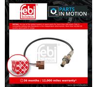 Lambda Sensor fits NISSAN QASHQAI J10 2.0 Pre Cat 07 to 13 MR20DE Oxygen Febi