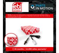 Lambda Sensor fits PEUGEOT 206 1.1 1.4 1998 on Manual Transmission Oxygen Febi