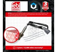 Lambda Sensor fits DAIHATSU CHARADE Mk6 1.0 Pre Cat 2003 on EJ-VE Oxygen Febi
